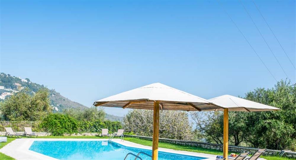 Villa holidays at Villa Mangana in Kalami, Corfu