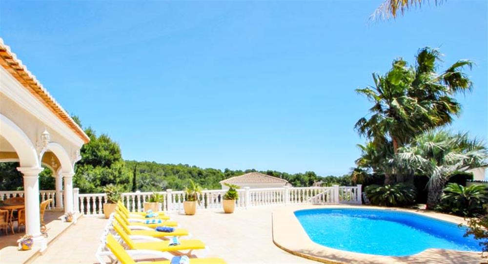 Book a holiday at Villa El Sol in Benissa, Costa Blanca