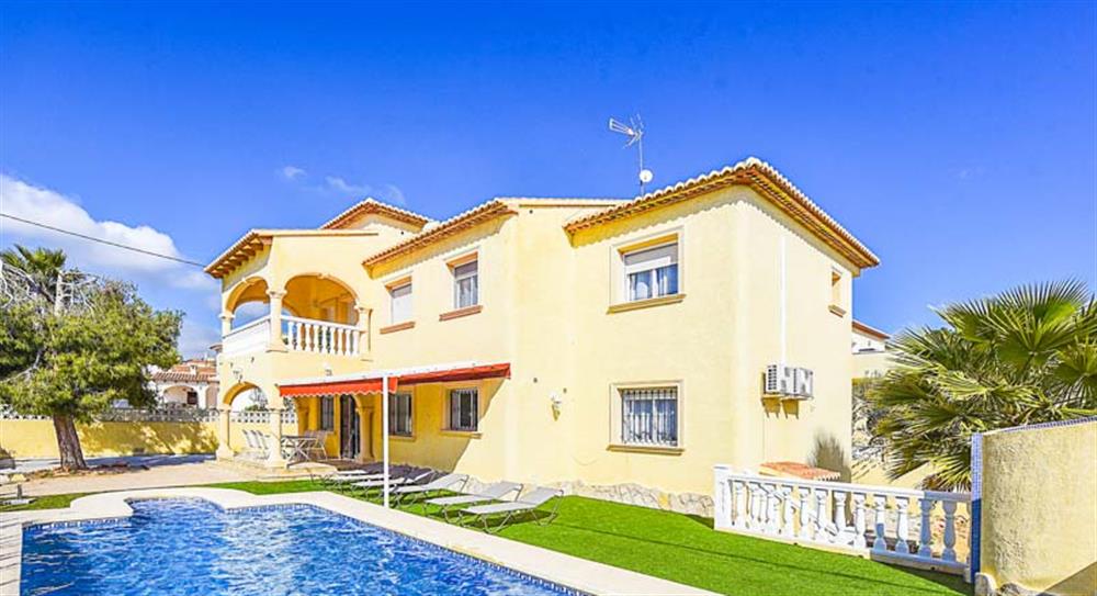 Villa holidays at Villa Jesica in Calpe, Costa Blanca