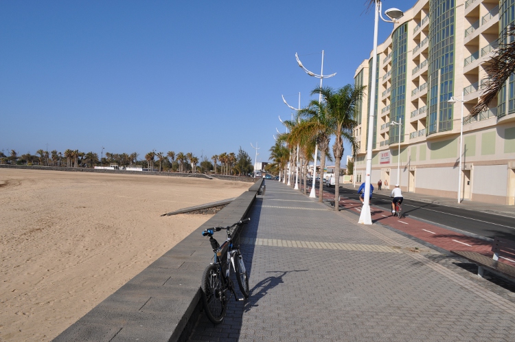 Cycle route Arrecife