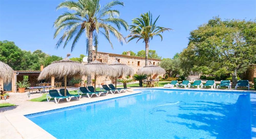 Villa Tort in Porto Colom, Majorca sleeps 12 people