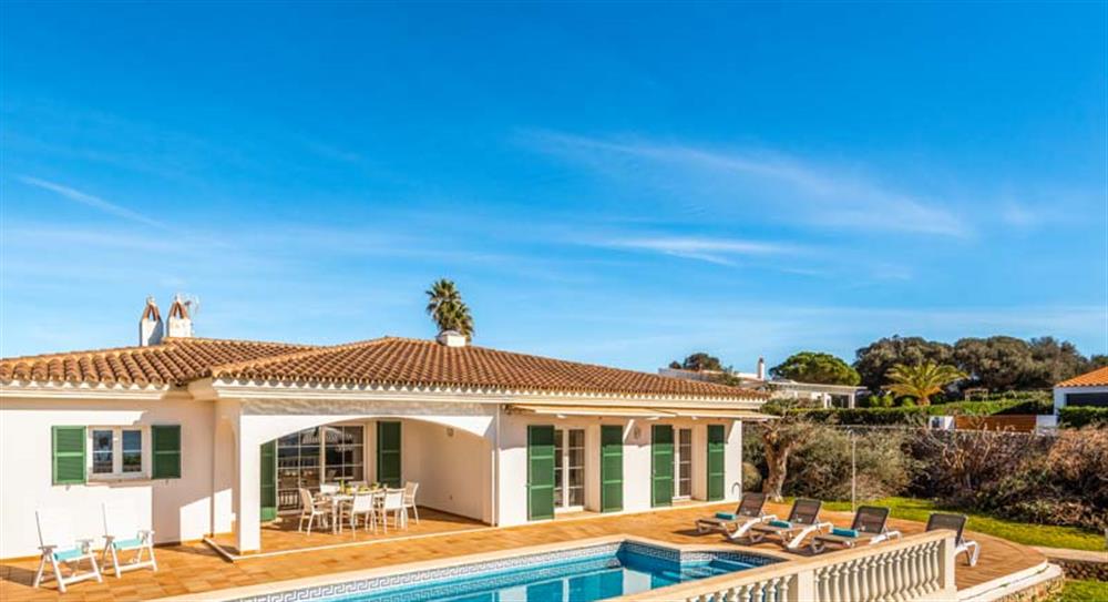 Casa Del Sol in Binibeca, Menorca sleeps 7 people