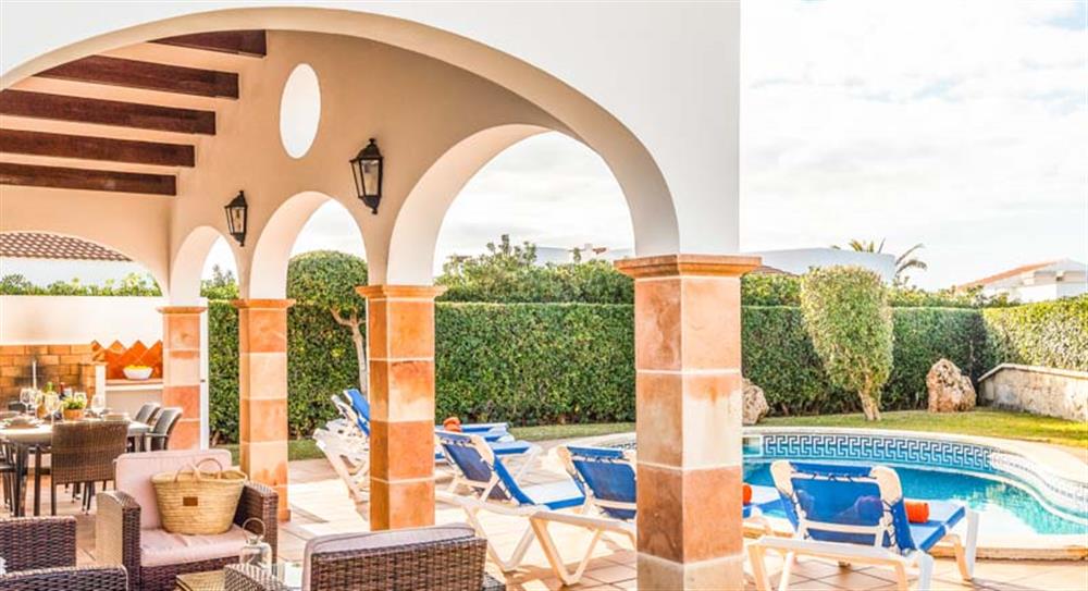 Villa Adelfa in Cala'n Bosch, Menorca has 3 bedrooms