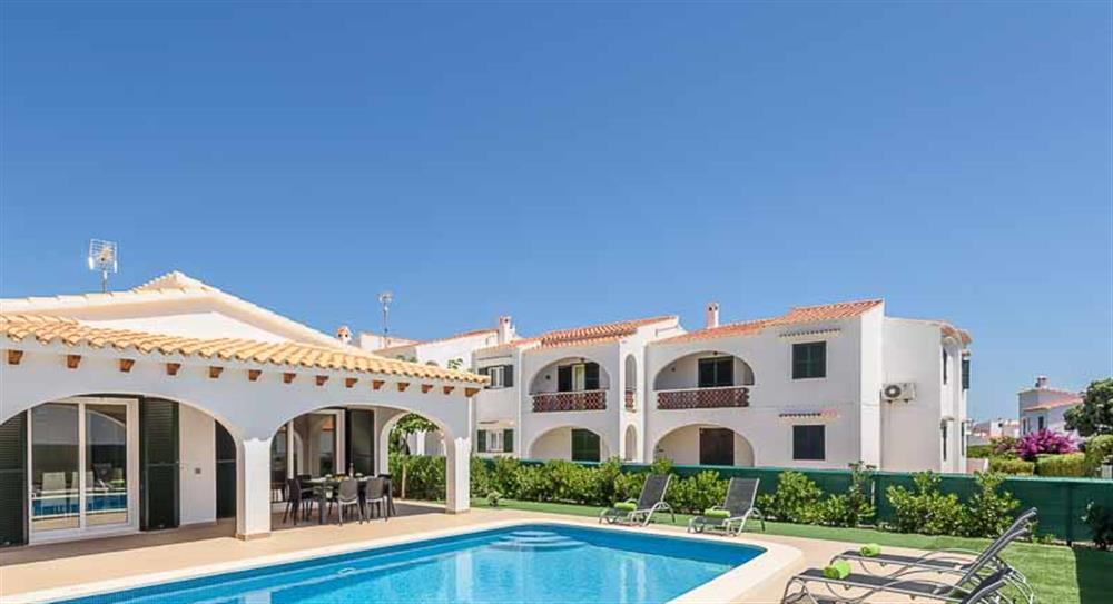 Villa Anabel in Arenal D'en Castell, Menorca has 3 bedrooms