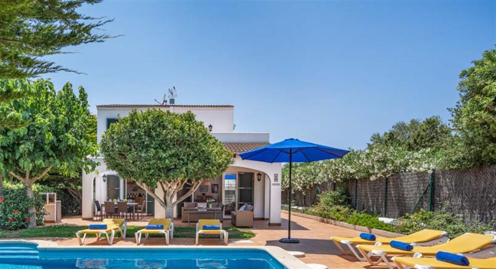 Villa holidays at Villa Flores Blanes in Cala'n Forcat, Menorca