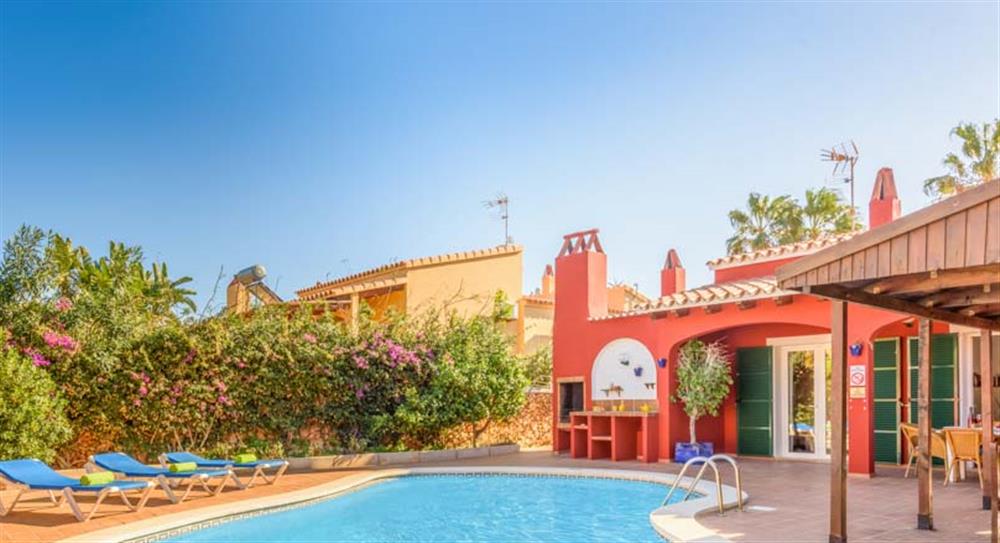 Villa Paula in Cala'n Porter, Menorca sleeps 6 people