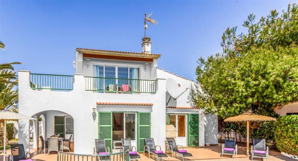 Villa Sofia in Cala'n Forcat, Menorca sleeps 9 people