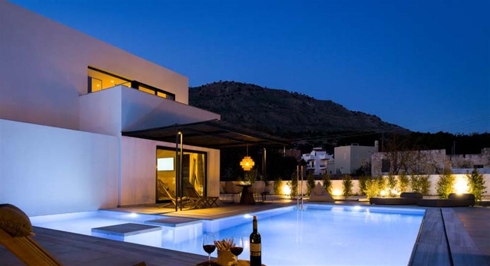 Book a holiday at Villa Eve Bianco in Pefkos, Rhodes